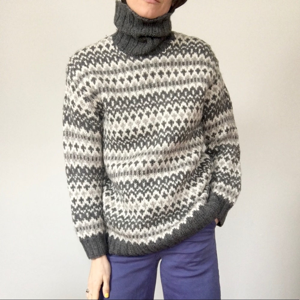 Super thick knit heavyweight sweater